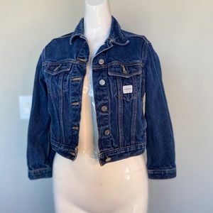 Calvin Klein jeans cropped Jean jacket vintage